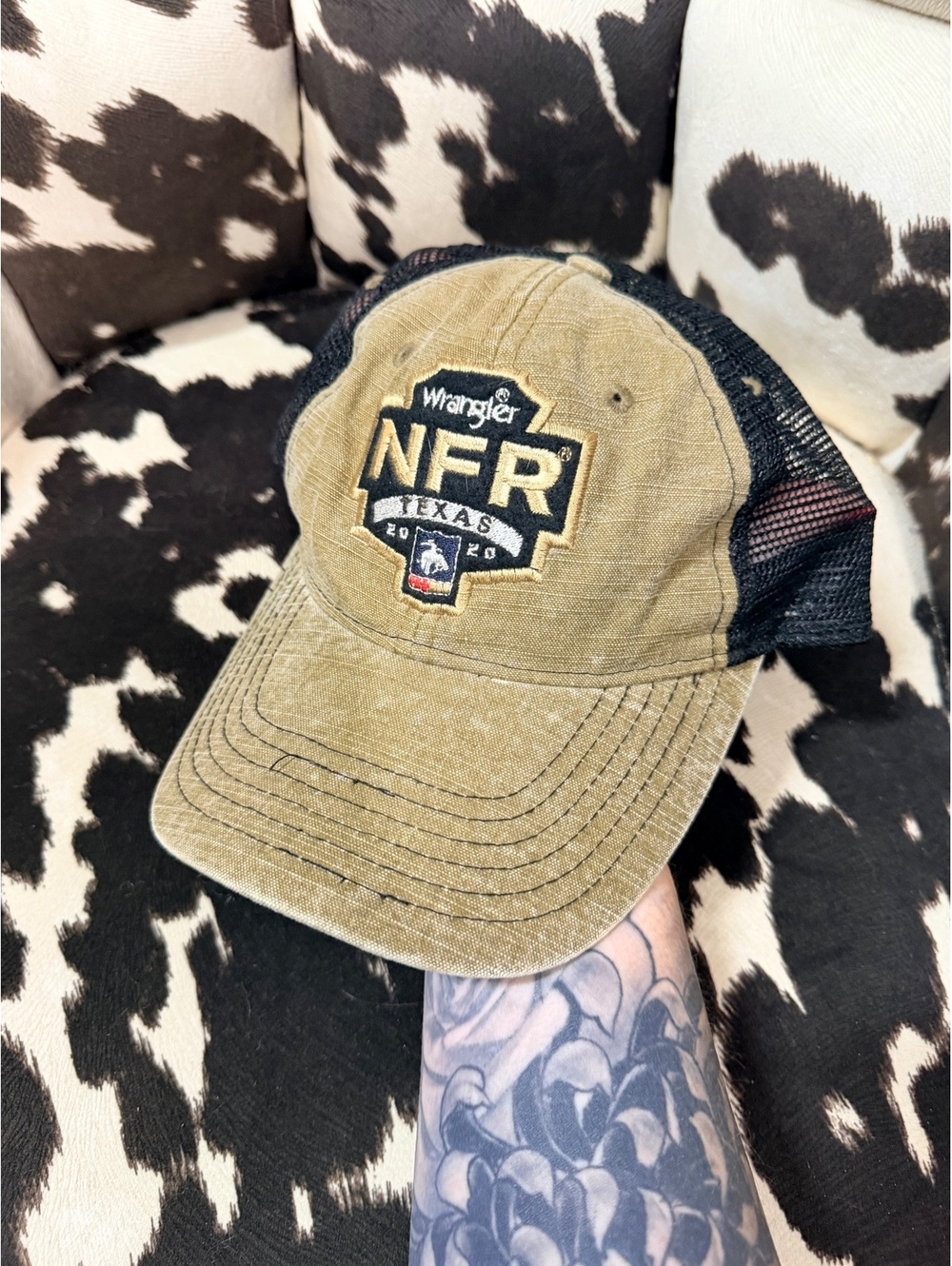 Wrangler NFR Texas Adjustable Mesh Back Cap